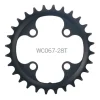 FSA 64mm ø 28 Zähne WC067 Für Brose E-Bikes Mit 2 Kettenblätter (für 38 Zähne) 8