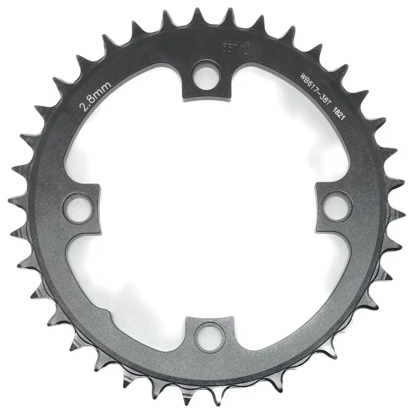 FSA 104mm ø 38 Zähne Megatooth Alu Für Bosch / Brose E-Bikes Shimano 12-Gang WB617-38T 3