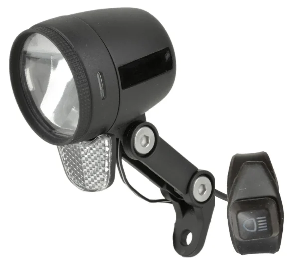 Fuxon LED FS-100-EB-HB E-Bike 6-12 Volt 100/150 Lux Mit Aufblendlicht Schwarz 1