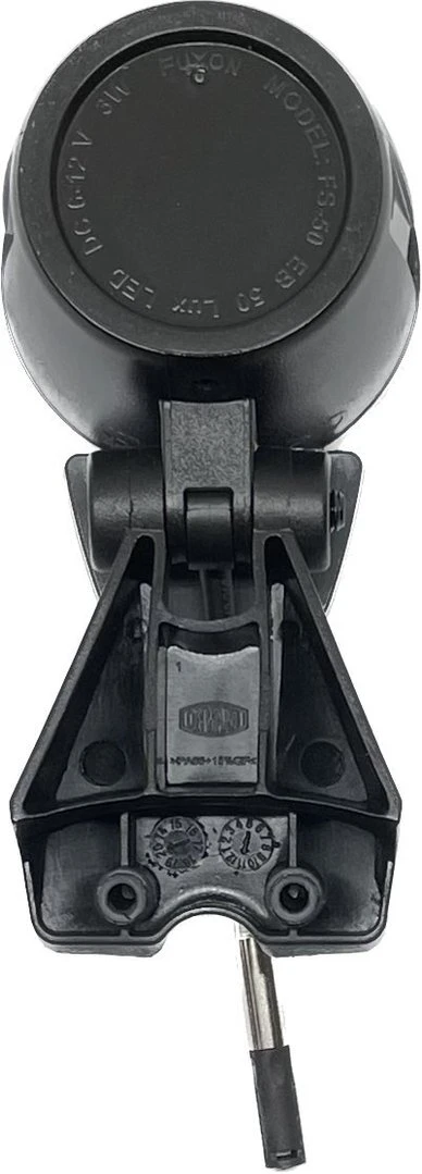 Fuxon LED FS-50-EB E-Bike 6-12 Volt 50 Lux Schwarz Mit Hipo-Stecker Für Brose-Antriebe 5