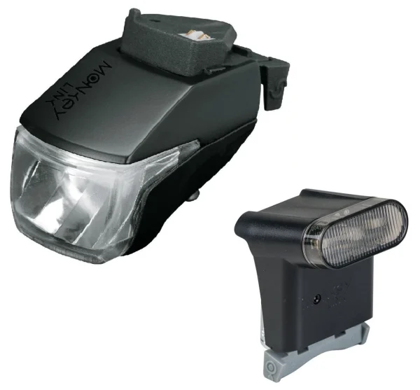 MonkeyLink ML-Light Connect 50 Lux Set Für E-Bike Mit Sport-Rücklicht 1