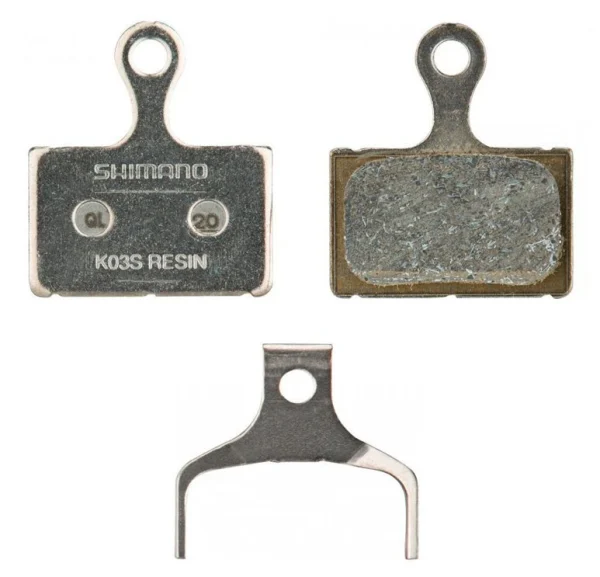 Shimano K03-S Kunststoff (Resin) Mit Stahl-Trägerplatte Y-8Y898010 1