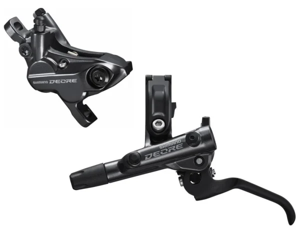 Shimano Deore BR-M6120 Ab 2021 4-Kolben VR Incl. Normalem Bremshebel 1