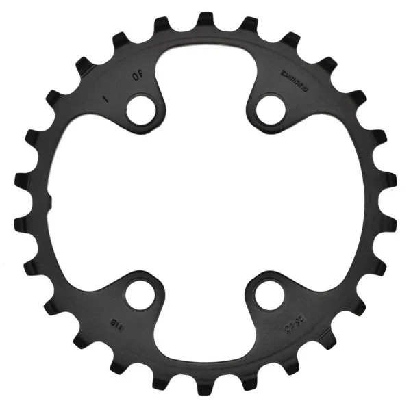 Shimano SLX Ab 2017 4-Arm 11-fach 26 Zähne BC-Type Stahl Schwarz Y-1VG26000 1