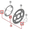 Shimano Kettenblattschraube XT Ab 2020 Stückpreis (incl. Mutter Und Scheibe) Y-0J898020 14