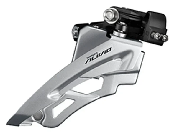Shimano Alivio FD-M4000-M Ab 2019 9×3 Sideswing Middle-Clamp Frontpull 66-69° *** 1