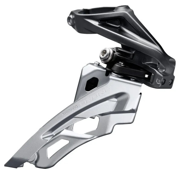 Shimano Deore FD-M6000-H Ab 2018 10×3-fach Sideswing High-Clamp Frontpull 66-69° Schwarz 1