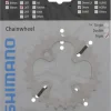 Shimano Deore Ab 2007 26 Zähne U-Type Silber Y-1GY26000 Ersatz: Y-1LD26000 7