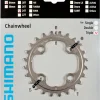 Shimano XT Ab 2012 4-Arm 10-fach 24 Zähne AE-Type Alu Schwarz Y-1MM24000 7