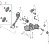 Shimano GRX RD-RX817 Schaltwerk Leitblech Innen 20