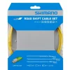 Shimano Road Shift Optislick Schaltzug-Set Gelb 8