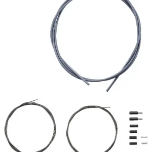 Shimano Road Shift Optislick Schaltzug-Set Grau 6