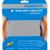 Shimano Road Shift Optislick Schaltzug-Set Orange 8